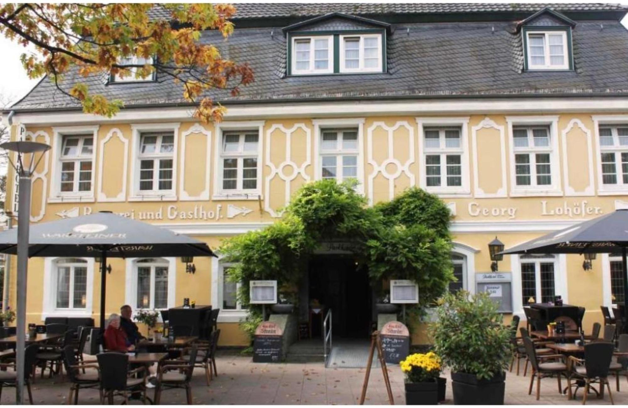 Parkhotel & Kurcafe Bad Sassendorf Buitenkant foto